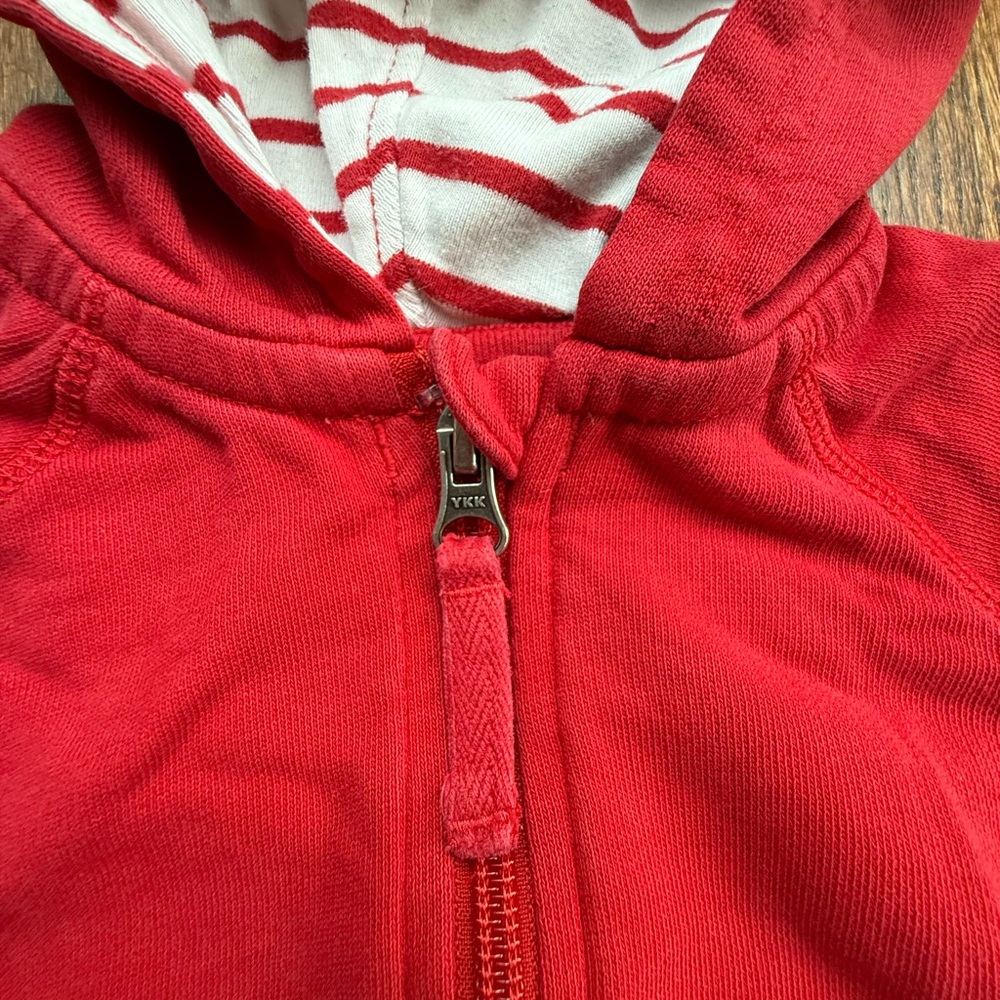 Hanna Andersson Bear Ear Hoodie 18-24 Months - Picture 3 of 7